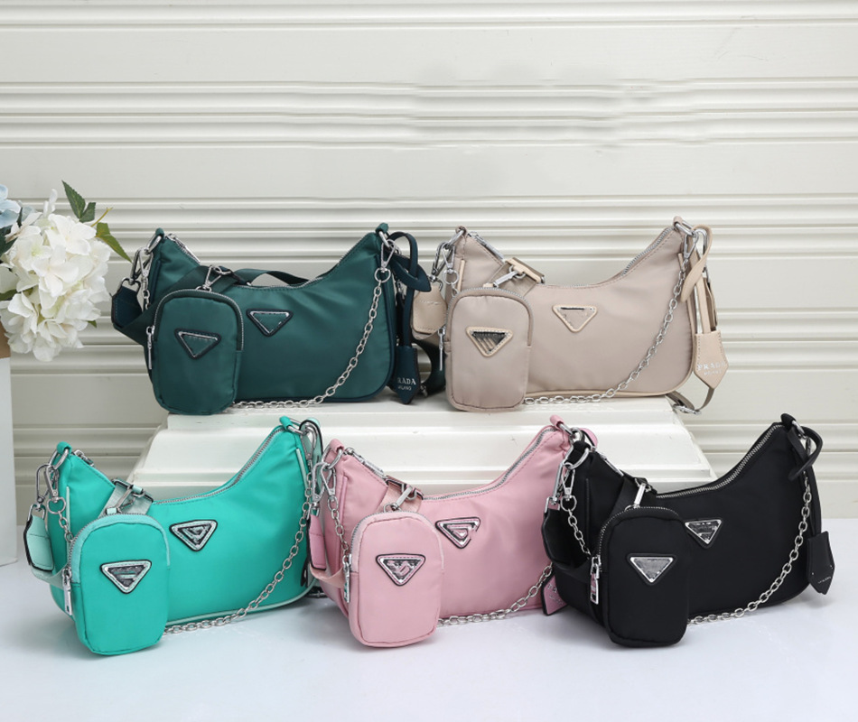 

Fashion women canvas shoulder bags hobo crossbody for womens Chest pack lady Tote chains handbags presbyopic purse messenger bag handbag