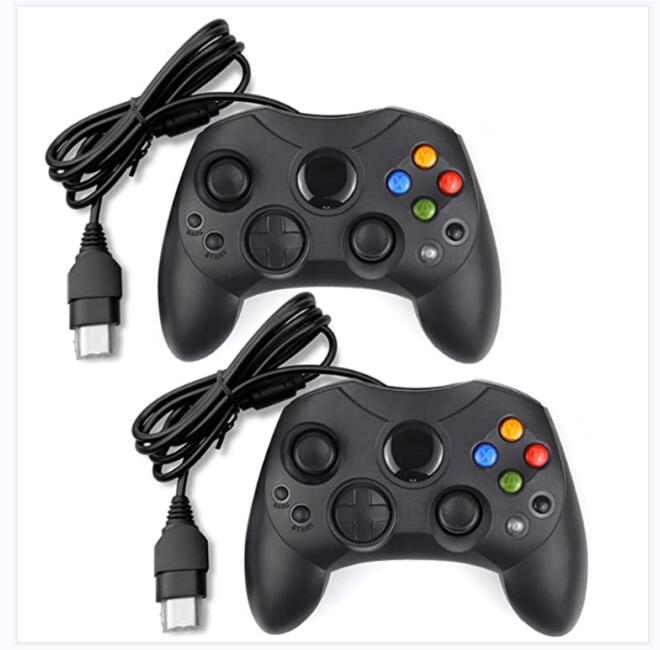

Classic Wired Controller Gamepad Joysticks For Xbox S Type Console With Package Box free DHL 2021