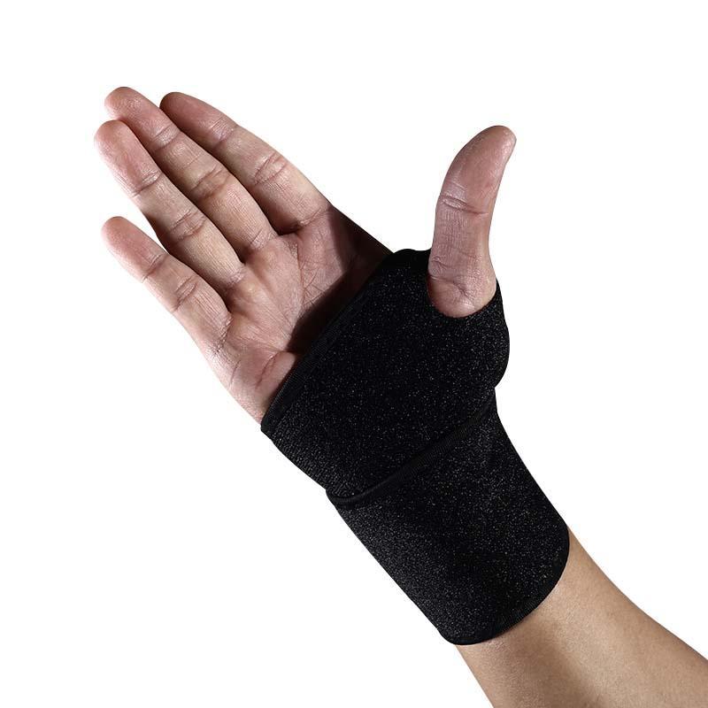 

Wrist Support 1 Pair Adjustable Winding Wristband Protect Palms For Outdoor Basketball Weightlifting GYM Sports Training Brace Bandage, Blue