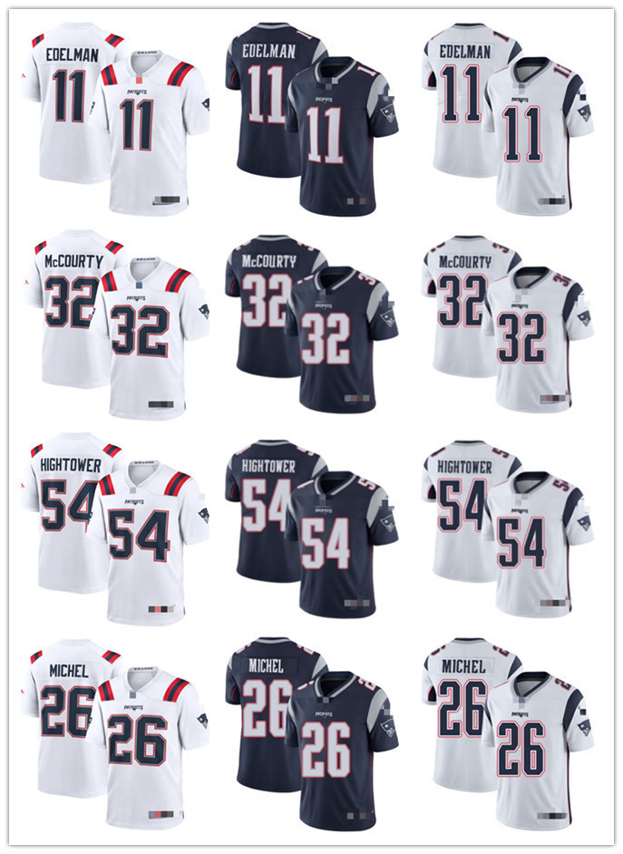 

Men Women Youth New EnglandsPatriots54 Dont'a Hightower 11 Julian Edelman 26 Sony Michel 32 Devin McCourty Jersey, Colour