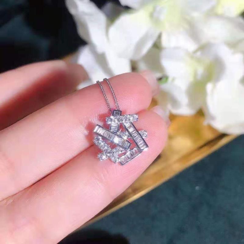 

Chains Dazzling Delicate Jewelry Wedding Gift 925 Sterling Silver Chain Link Necklace For Female High Quality Unusual