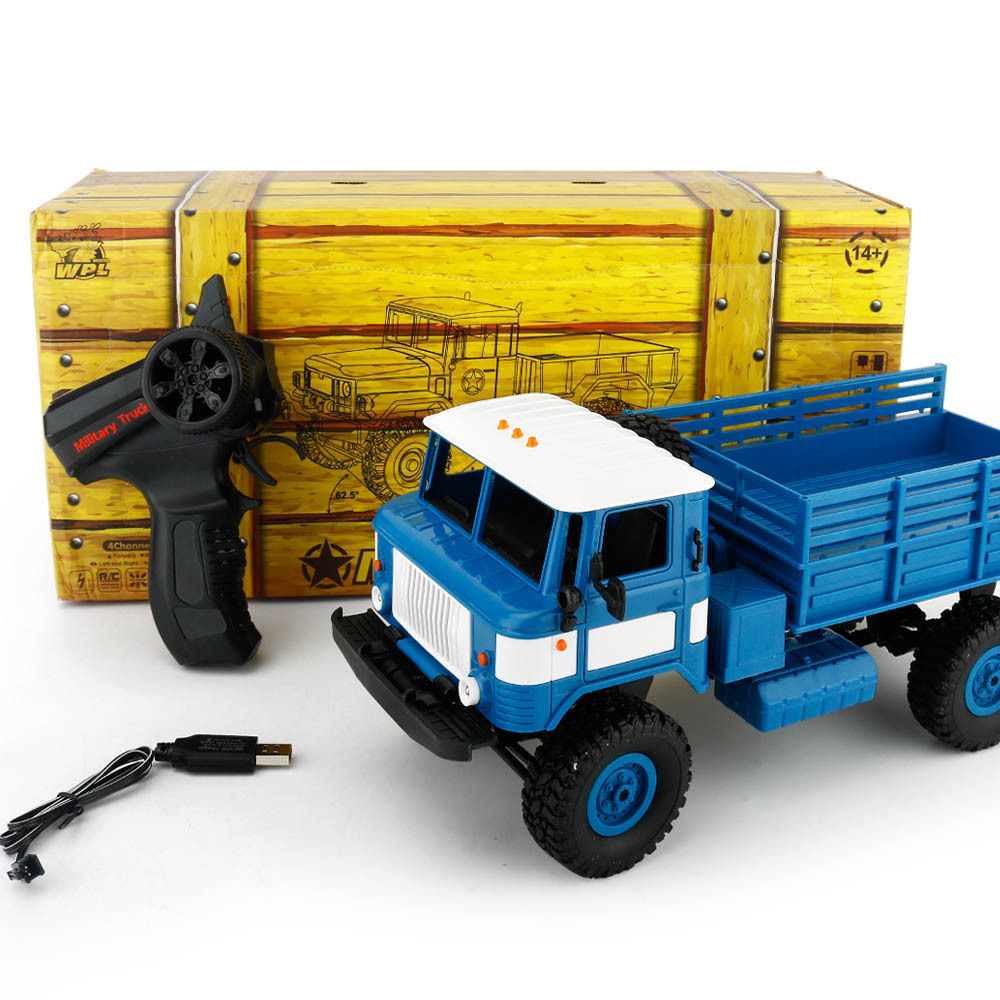 

Big Remote Control Military Truck DIY Off-Road 4WD RC Car 4 Wheel Buggy Drive Climbing GAZ-66 Vehicle for Birthday Gift Toy