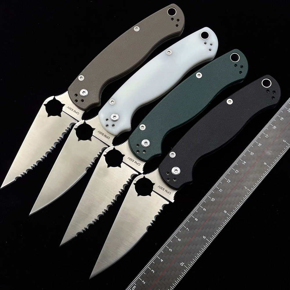 

Roger W81 S30V G10 handle folding knife outdoor camping hunting pocket kitchen fruit EDC C10 C85 C28 C239 C215 C41 KNIVES