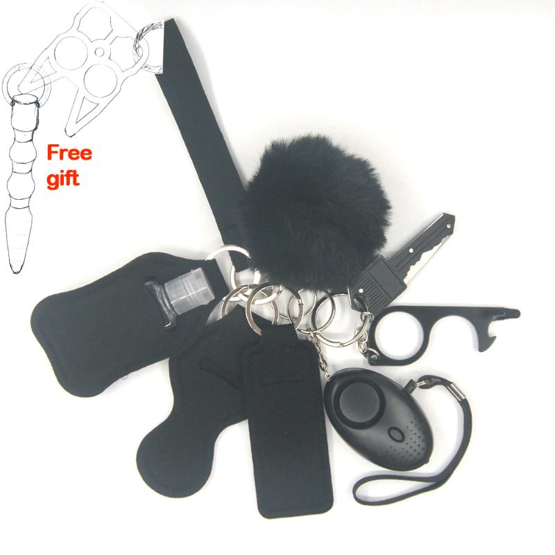 

Keychains Self Defense Keychain Window Ring Fight Combat Survival Women Tool