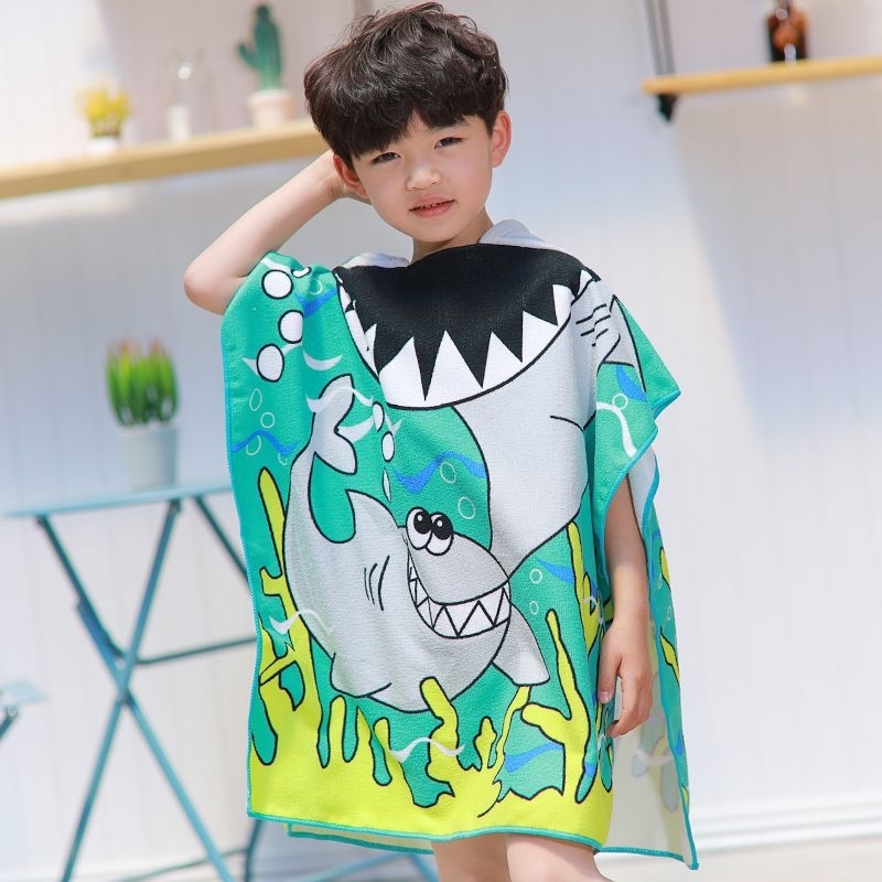 

Children's towel Cape children's bath robe for boys and girls