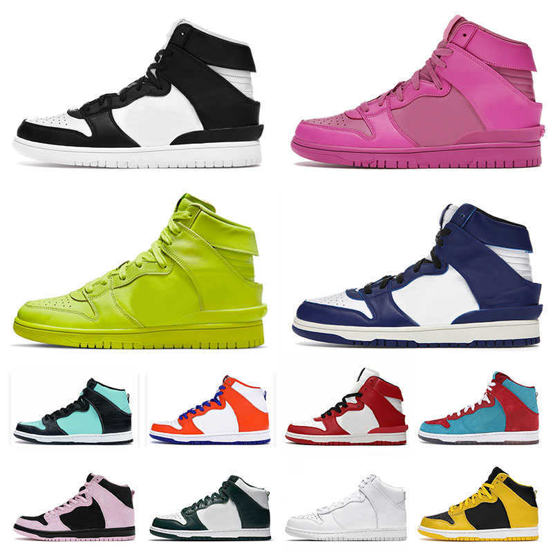 

Ambush x Sb High Casual Shoes Big Size Us 12 Invert Celtics Active Fuchsia Flash Lime Deep Royal Panda Chicago Men Women Sports Sneakers, 36-46 invert celtics