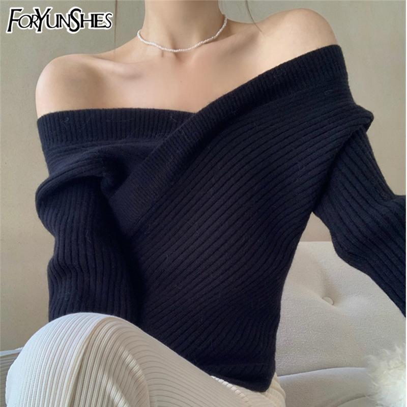 

Women's Sweaters Tops, White;black