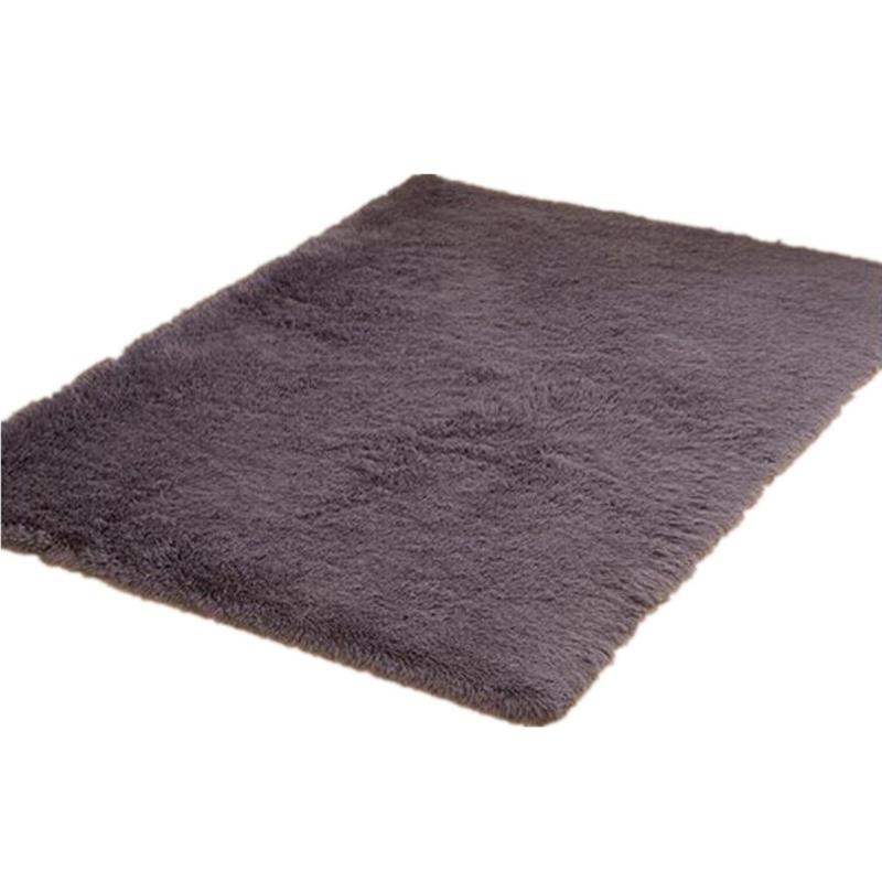 

Carpets 8 Colors Solid Rugs Pink Puple Carpet Thicker Bathroom Non-slip Mat Area Rug For Living Room Soft Child Bedroom
