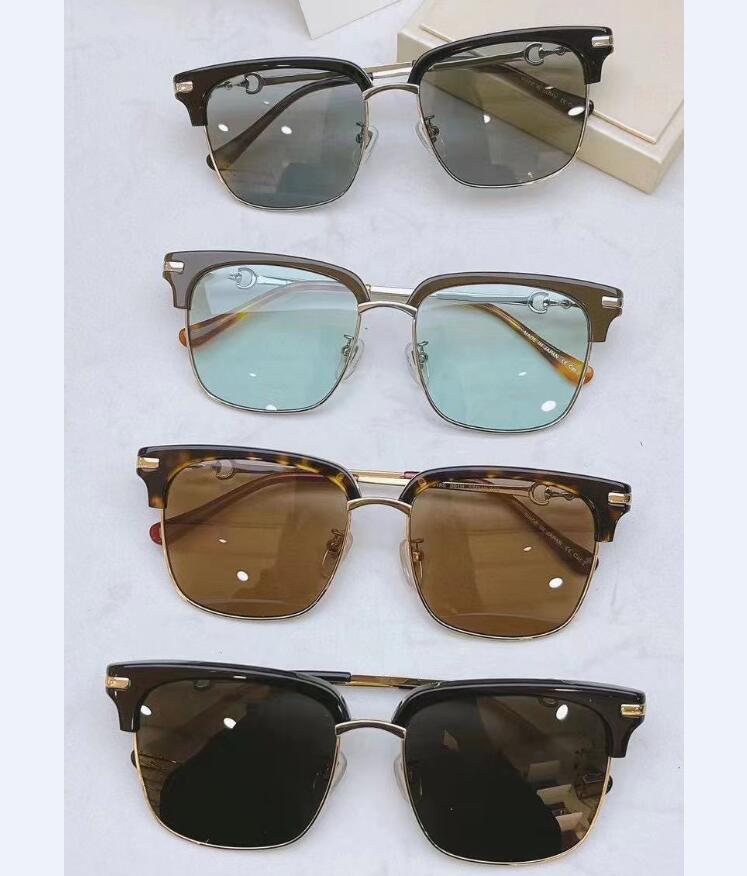 

Newest Arrivals Designer Sunglasses Top Quality Design Sun Glasses for Men Women GG0918S Half Frame Sunglasses