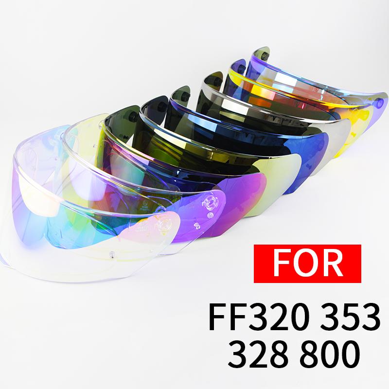 

Motorcycle Helmets LS2 FF320 Visor Uv Resistant FF328 Helmet Lens Windshield For FF353 FF800 Accessories, Gold