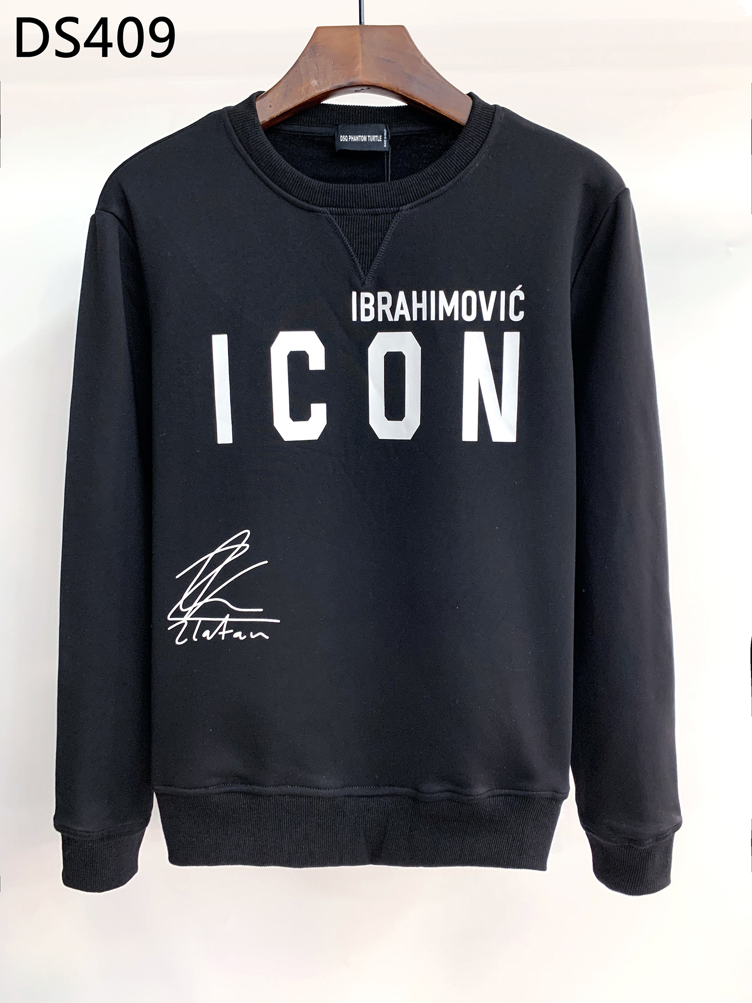 

DSQ PHANTOM TURTLE Hoody New Mens Designer Hoodies Italy fashion Sweatshirts Autumn Print DSQ Hoodie Male Top Quality 100% Cotton Tops 01209, Black