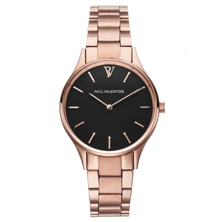 

2021 paul valentine watch for mens big dial design leather strap squartz casual vintage wrist clock Relogios masculino rolojes, Slivery;brown