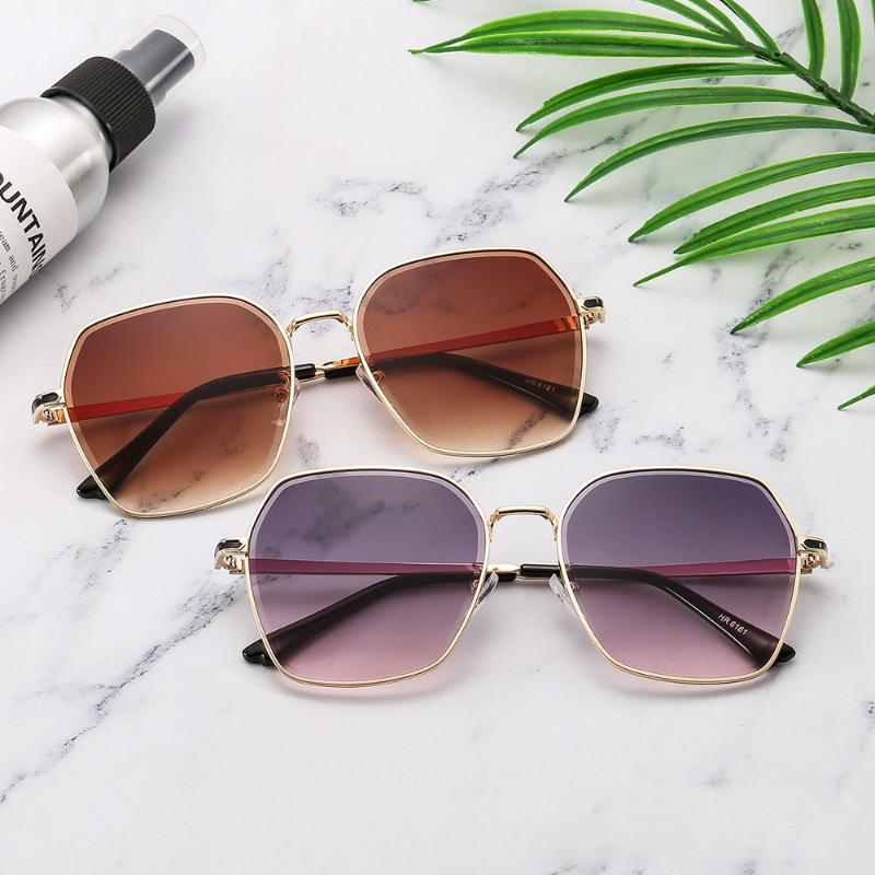 

Sunglasses Ladies Fashion Big Frame Ocean Color Driving Glasses
