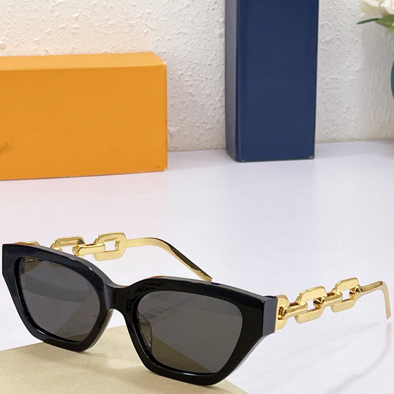 

Designer sunglasses lady Z1474 daily leisure shopping square glasses travel vacation party silver letter mirror legs UV400 high quality with 7W1Z