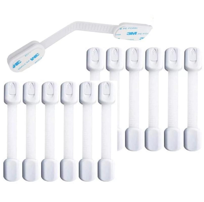 

Child Safety Protection Cabinet Lock,Cabinet Door Adjustment Lock,Suitable For A Variety Of Furniture, 6 Sets Carriers, Slings & Backpacks