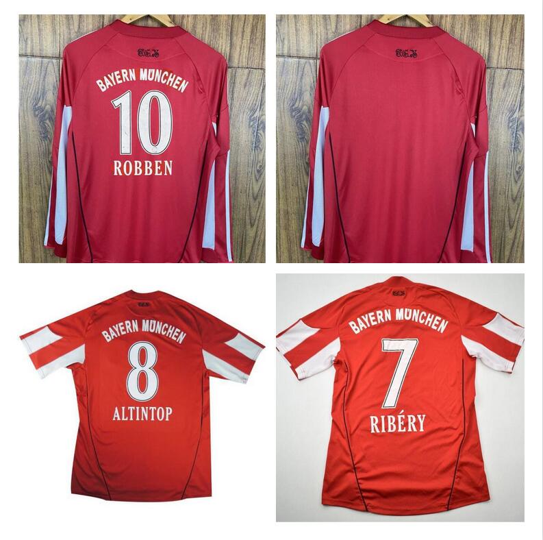 

2010 2011 2012 MunIch Retro Soccer Jerseys BayErn ROBBEN Ribery Muller LAHM GOMEZ KROOS Schweinsteiger Petersen Alaba Boateng 10 11 12 football shirts long sleeve, 10/11 long sleeve