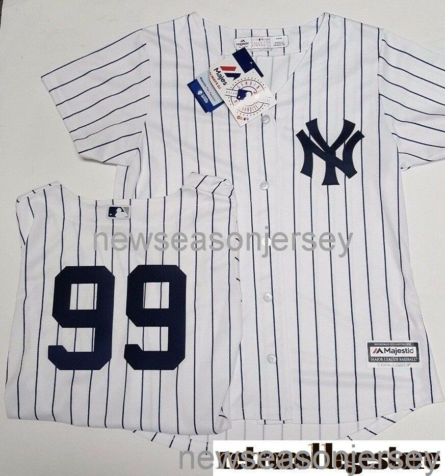 

Stitched retro jersey AARON JUDGE PINSTRIPE COOL BASE JERSEY NEW Men Women Youth Baseball Jersey XS-5XL 6XL, White