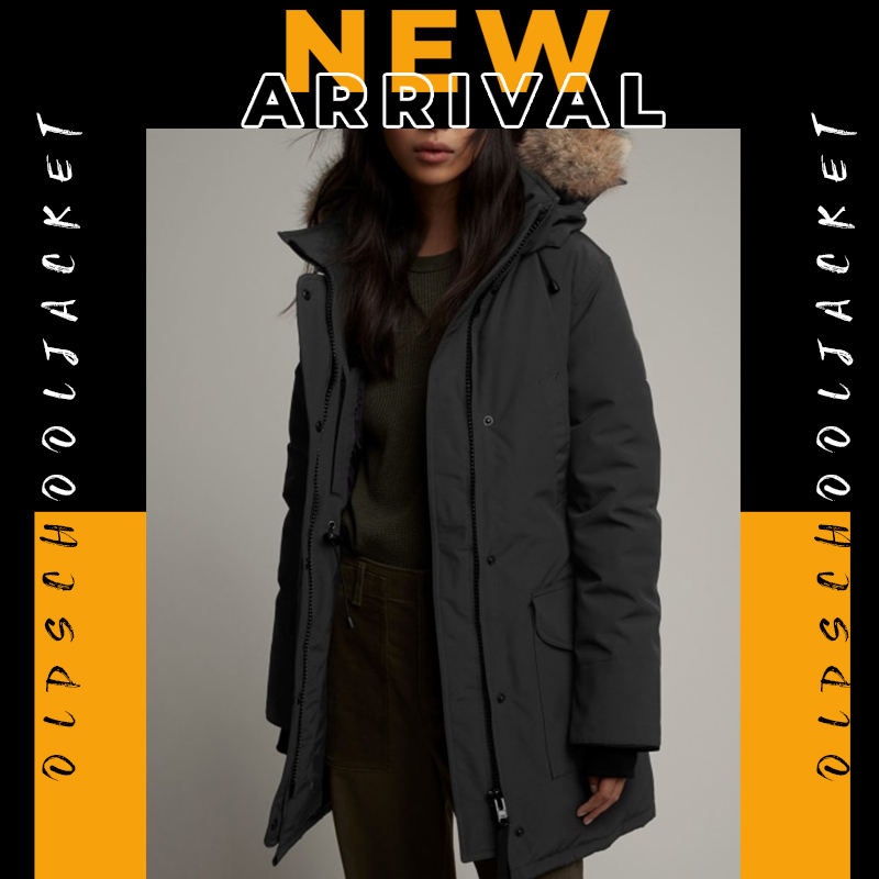 

ladies long sleeve parker classics hooded Real fur warm woman Down coat winter casual female jacket windproof streetwear Overcoat, Photo color