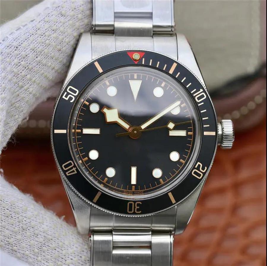 

ZF Mens Watches 39*11.9mm Luxury watch Automatic mechanical movement luminous waterproof, Black