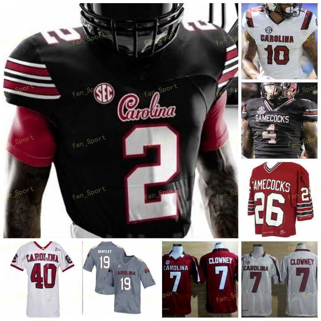 

Custom South Carolina Gamecock Jersey Jones Jaycee Horn T.J. Brunson Deebo Samuel Shaq Roland Clowney Shaw Bentley Lattimore Davis Joyner, As