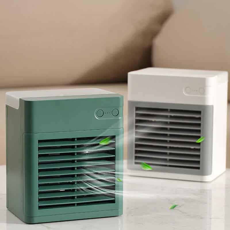 

Portable Air Conditioner Desk Fan With Wide-angle Wind And Quiet Output Three-speed Strong Fast Cooling Function Electric Fans
