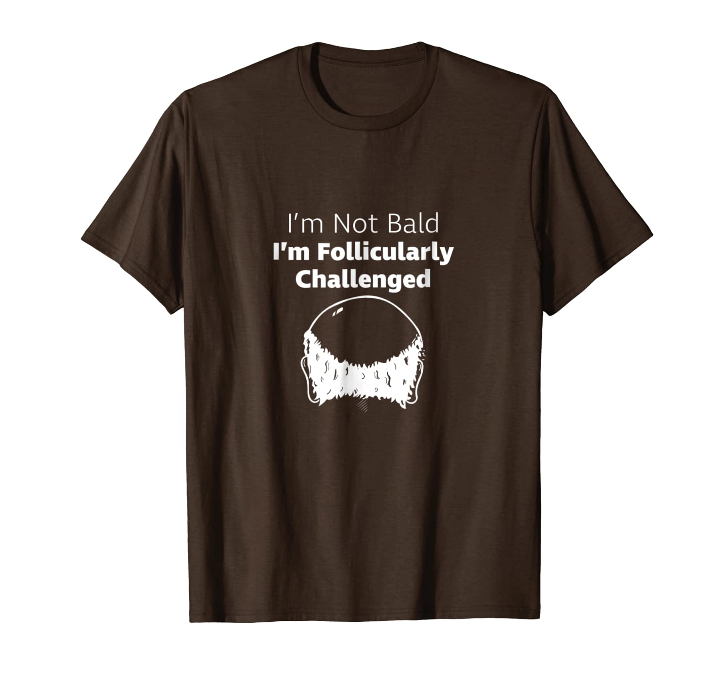 

mens funny bald guy | balding fathers day men's shirt, White;black