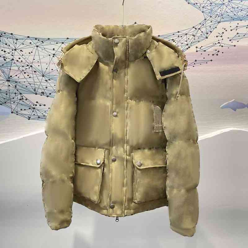 

Women's Down & Parkas Fashion Women Jackets Womens Mens Casual Winter Letter Pattern Unisex Outerwear Men Coats High Quality Thick Q7lL# JZZB, 1# shoe box