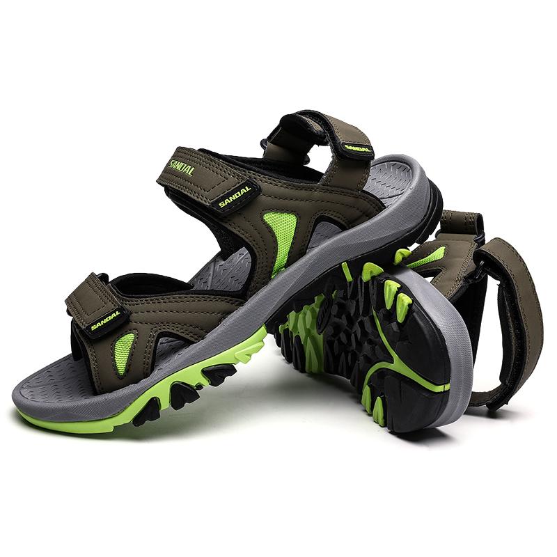 

Sandals Sandles Casual Samool For Footwear Para Sandalhas Walking Men Waterproof Gladiator Roman Homens Masculina Sandal Summer, Black