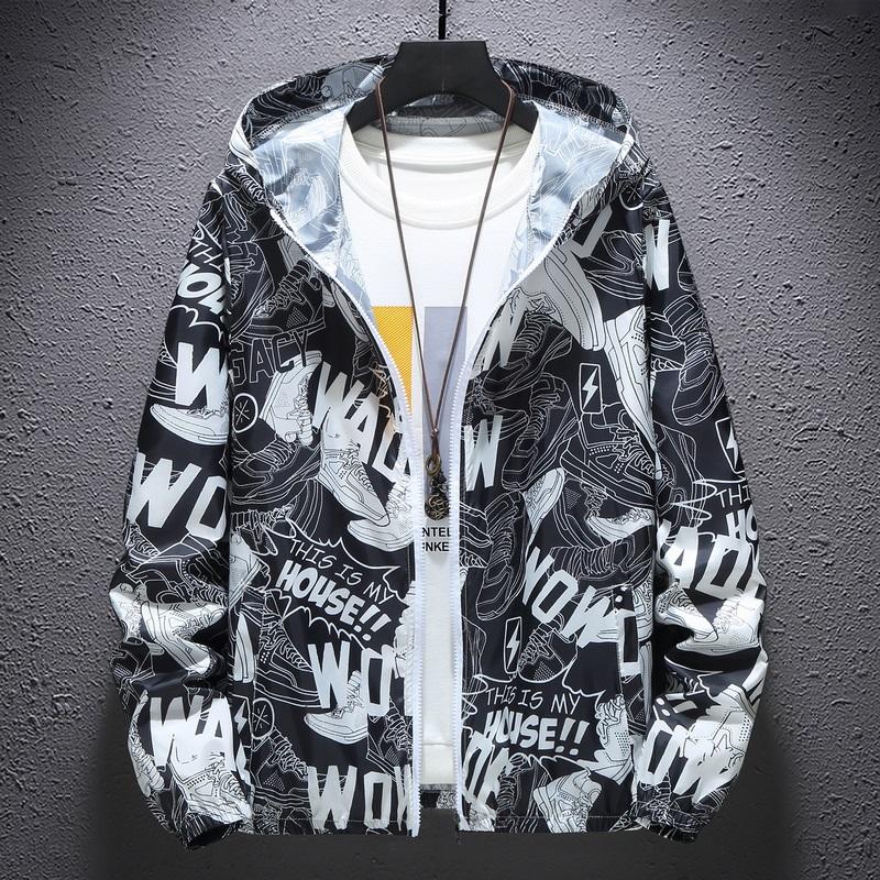 

Men's Jackets Summer Sun Protection Clothing UV For Men And Women Couples Skin Jacket Thin Section Breathable Quick-Drying FS-2968, Black;brown