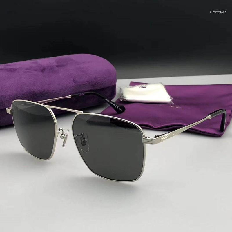 

Sunglasses Fashion Brand Designer High Quality Square 2021Mans Alloy Frame Chain Sun Glasses1