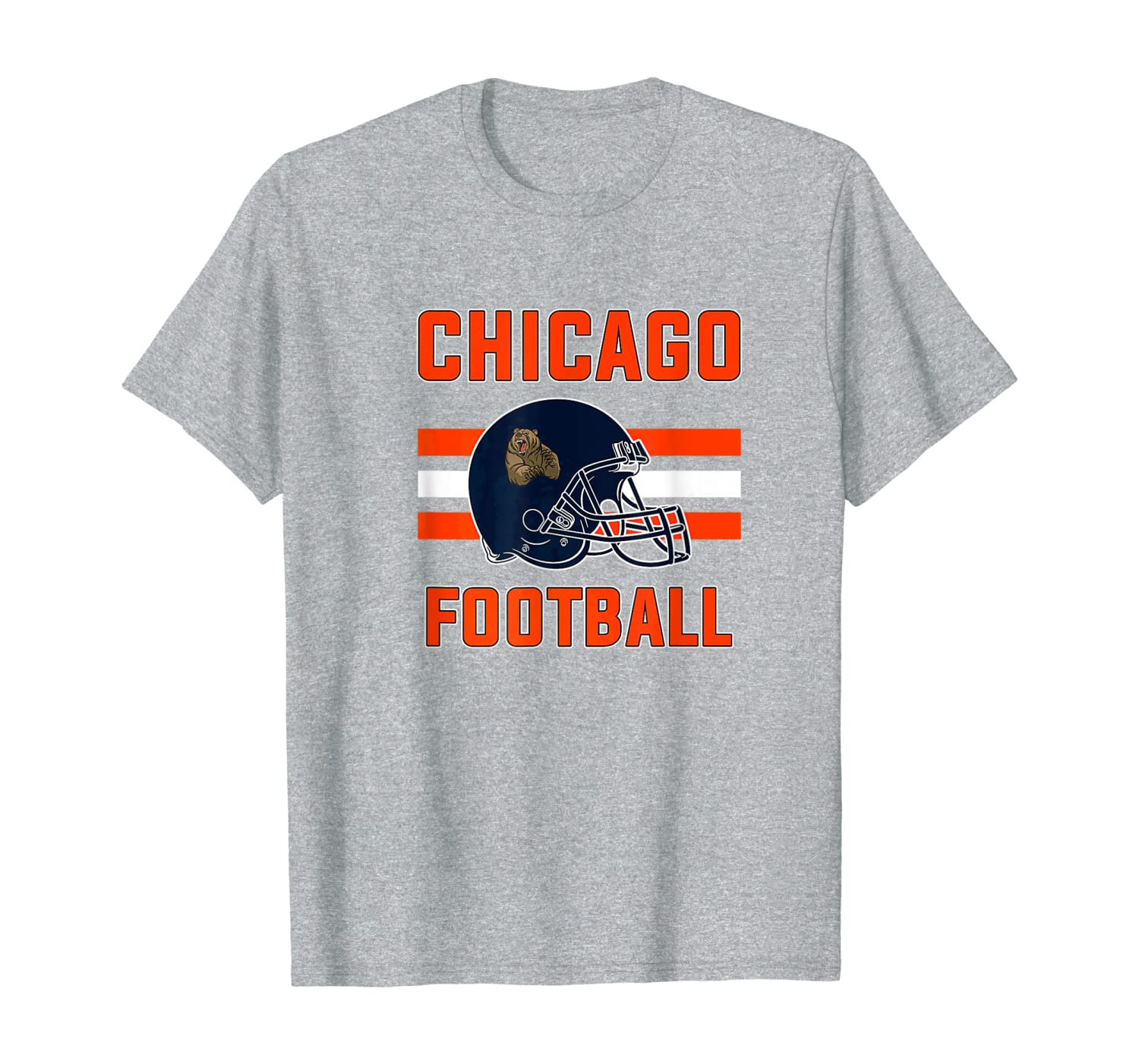 

Chicago Football Shirt Bear Football Shirt Women Men, White;black