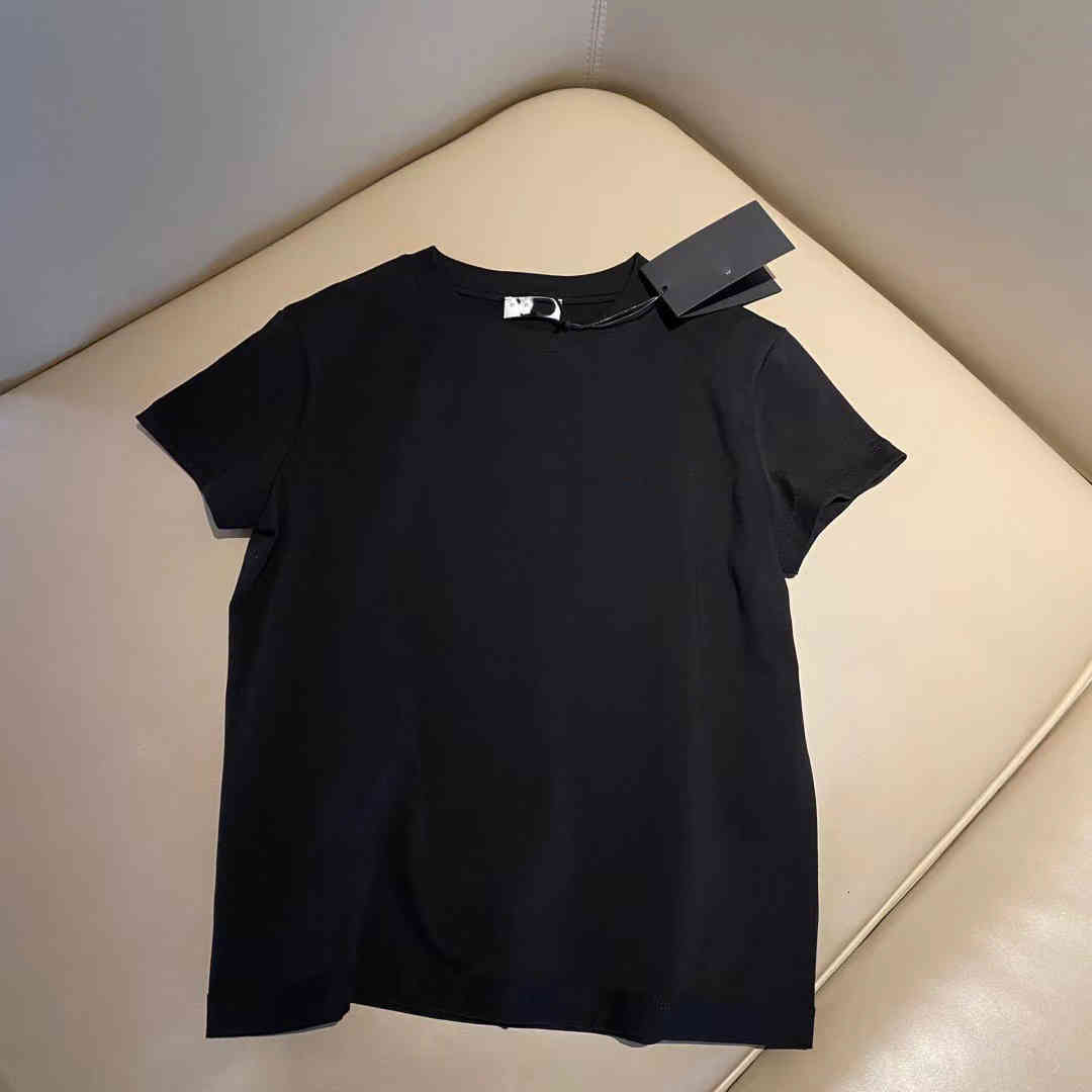 

BRAND women designer t shirt short sleeve T-shirt for women cotton 2021 new TOP clothing black SML, White