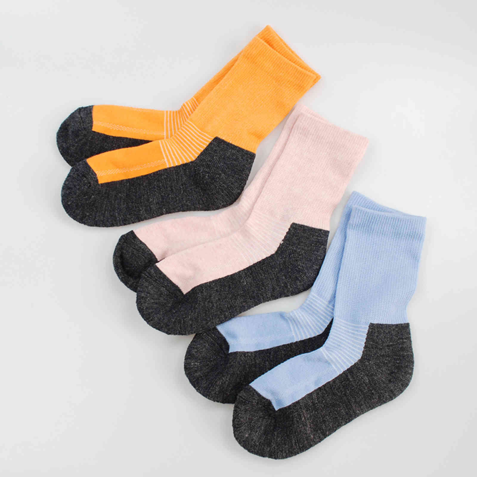 

Merino wool thermal kids socks baby girl boy sockes thick in the winter 6-14 years old, Blue