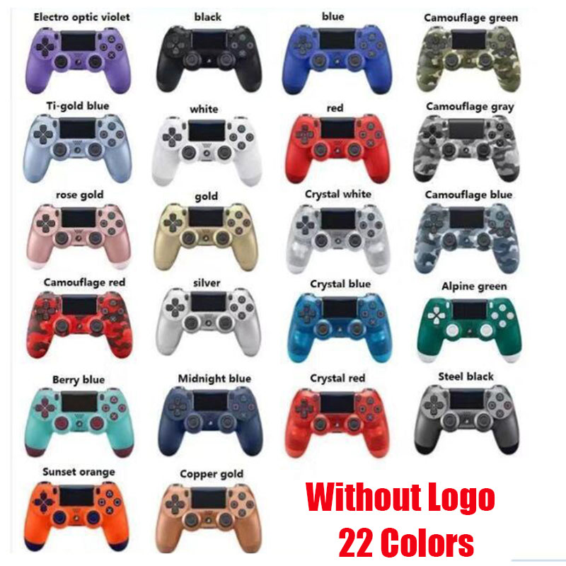 

Bluetooth Wireless Controller For PS4 Vibration Joystick Gamepad Game Handle Controllers Play Station Without Logo With Retail Box Joysticks, Mixed color