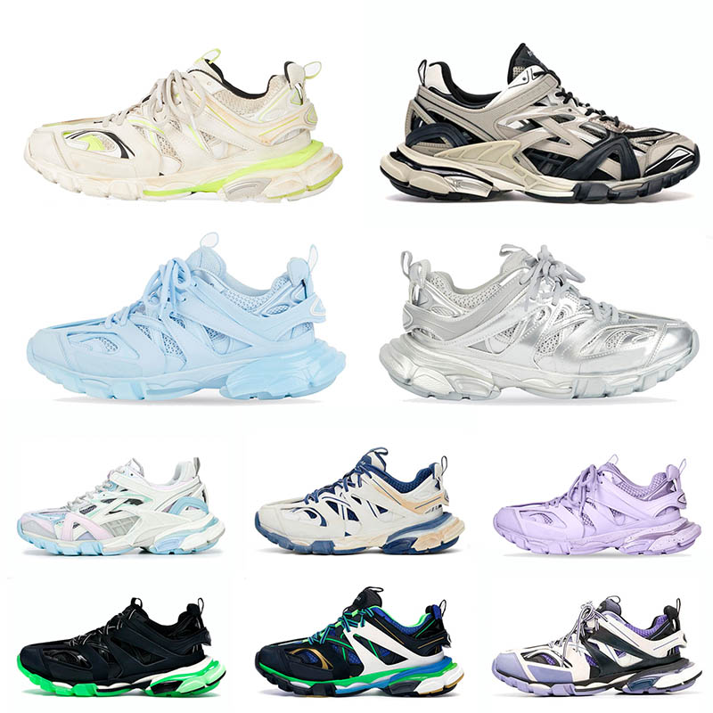

Top Quality Casual Shoes Paris Triple s 17FW Womens Mens Old Dad Shoe White Black Sliver Green Yellow Shadow Red Blue Vintage Sports Sneakers Trainers Runners, A4 triple pink 36-40