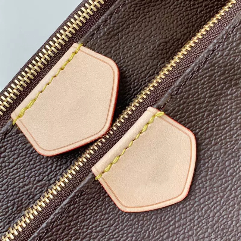 

Luxury Designer Women Shoulder bags Multi Pochette Accessoires Genuine Leather Handbags Purses Flower Mini 3pcs 3 piece set Crossbody louiseitys viutonity lvity, Red strap