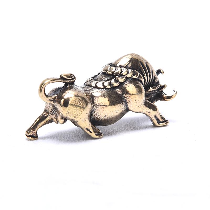 

Charms 1Pc Retro Bull Pendant DIY Keychain Jewelry Decoration, Bronze;silver