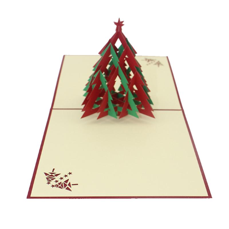 

Greeting Cards 3D Christmas Handwork Gift Creative For Lover Friend