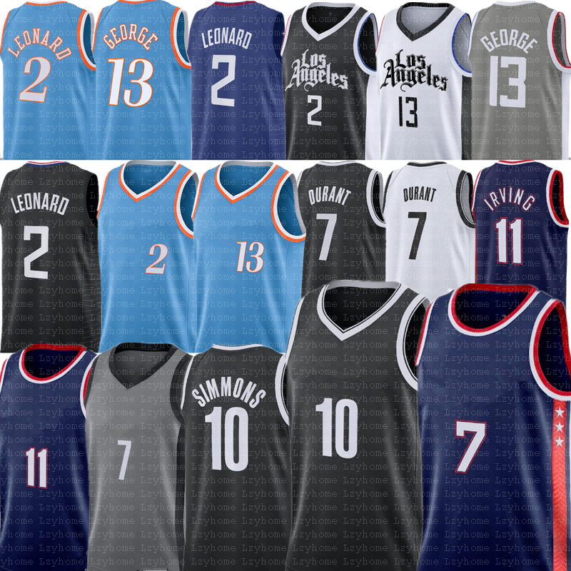 

Kawhi Leonard Paul George Basketball Jerseys Los Mens Angeles John Wall Clipper Blue White Black 2022 23 City Shirt Edition Jersey 2 13, My store(lzyhome)