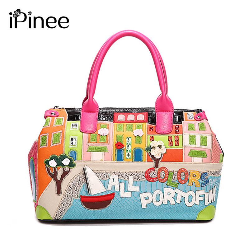 

IPinee ! 2021 Fashion Women Handbags Brief Designer Candy Color Shoulder Bags Messenger