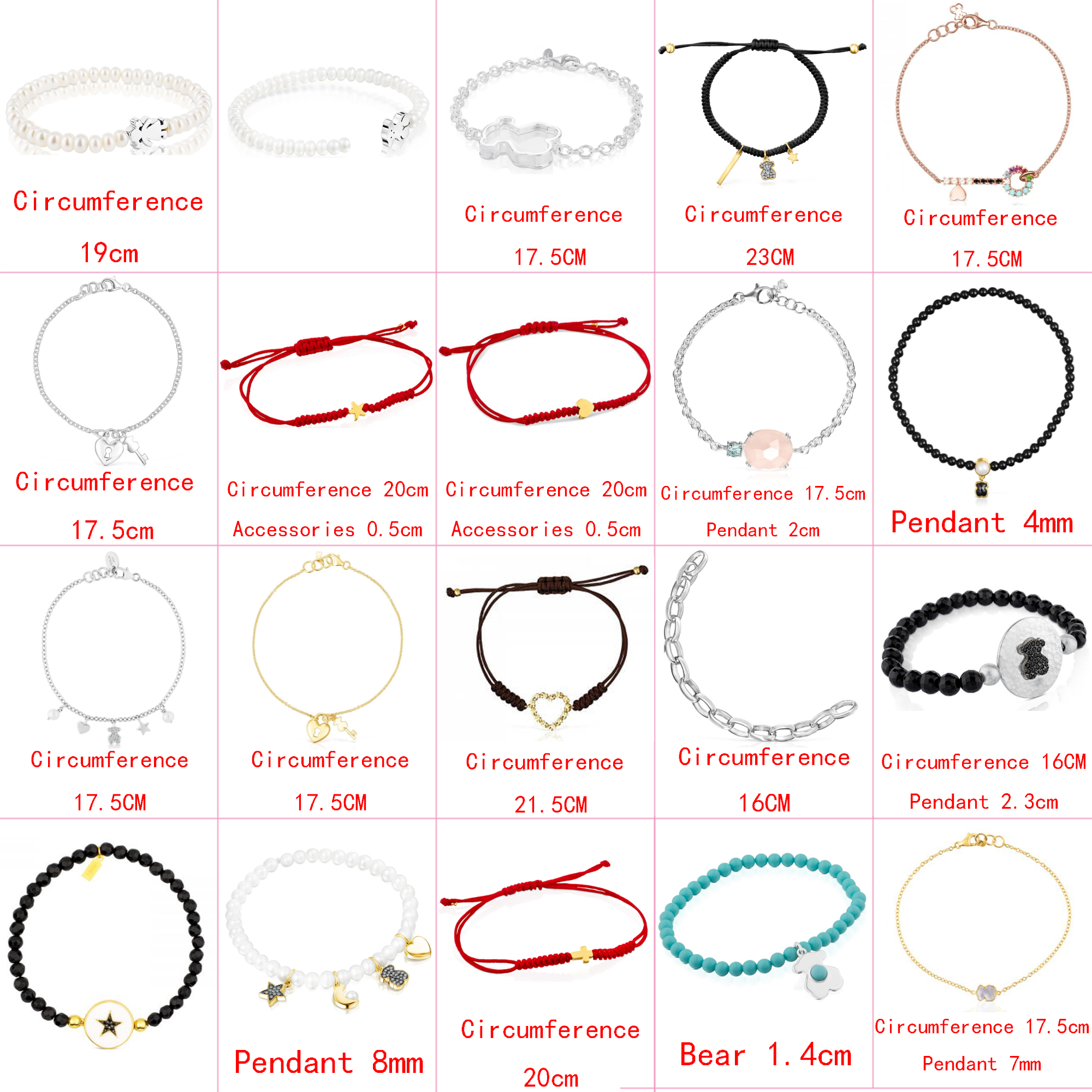 

2021 new style 100% 925 sterling silver classic cute bear simple bracelet fashion ladies jewelry factory wholesale