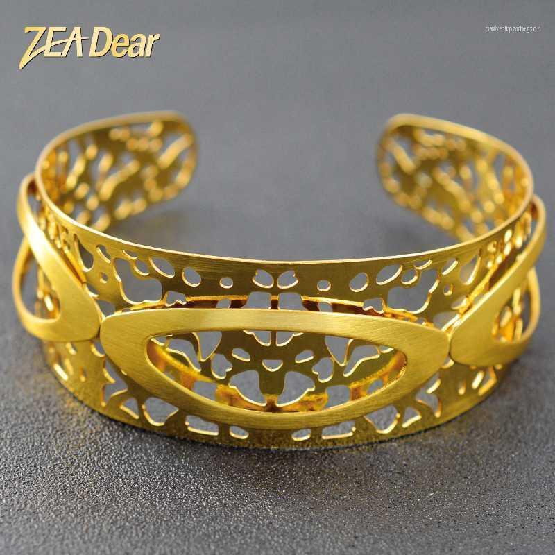 

Bangle ZEADear Jewelry Vintage Oval For Women Dubai Fashion Big Round Bracelet Wedding High Quality Findings1