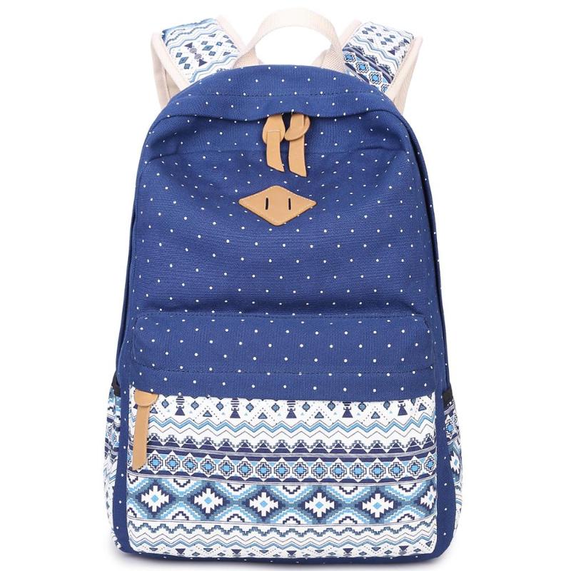 

Backpack Wholesale School Backpacks For Teen Girls Lightweight Canvas Bookbags Set 3 In 1 30pcs/Lot, Black