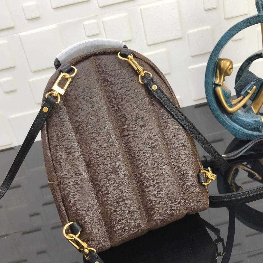 

Top Luxurys Designers Bags Backpack Cross Body Bag MM Luxury Handbags Lady Leather Backpacks Fashion GM Back Pack Women Handbag, Black flowers