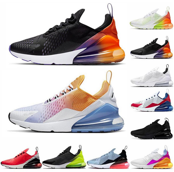 

2022 Newest MAX 270 Mens Women Runnings Shoes Triple shoe maxes outdoor casual Sports 27C Flair 270s Sneakers, Black