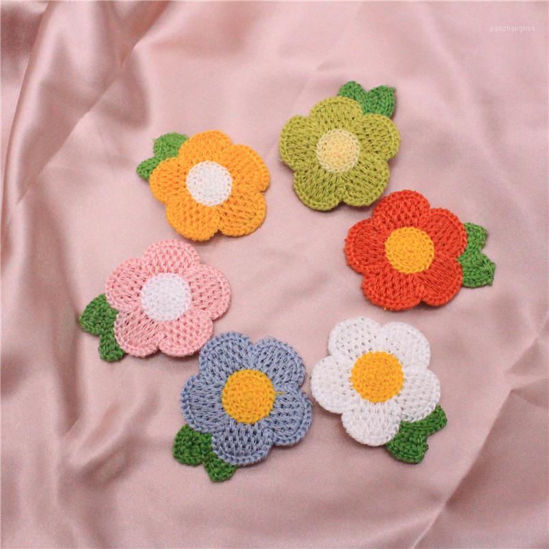 

Hair Accessories 2021 Spring And Summer Yarn Small Flower Hairpin Fresh Simple BB Clip1, A6