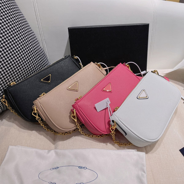 

2021 luxury portable shoulder bags women's fashion brand designer's Classic cross fabric underarm messenger Crescent bag size 21*12cm, Bubble column