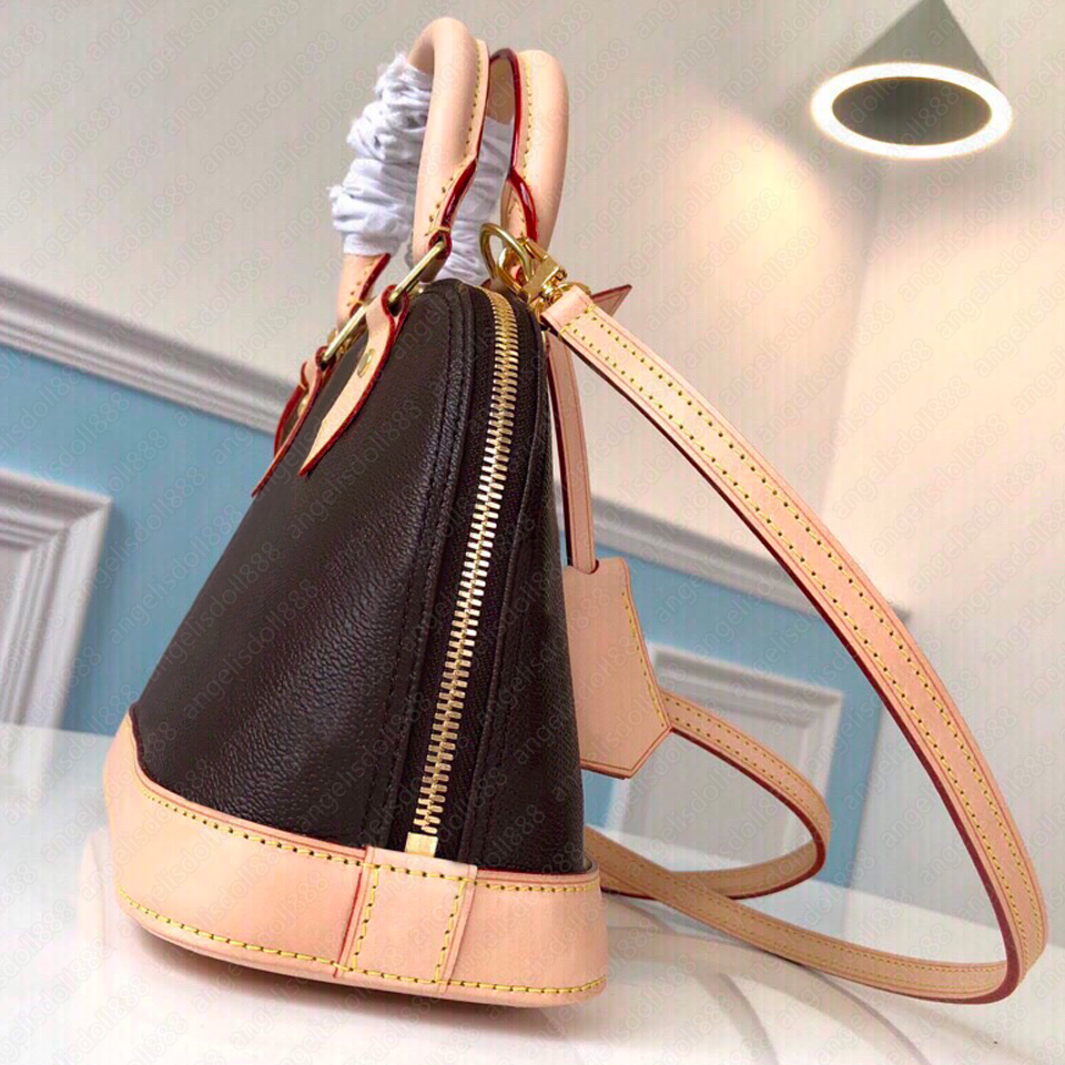 

Women Luxurys Designers Bags Tote Luv classic brown flowers letters print canvas monogra top quality handbags fashion crossbody shoulder alm bb shell bag, Contact us