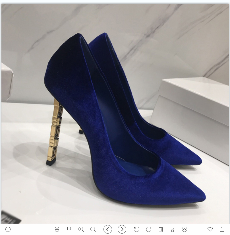 

2021 Good Quality Fashion Women Luxurys Designers Shoes Designer Sandals Womens Luxury High Heels Sandal Dress Shoess With Box Size 35-41 -G387, Deep purple