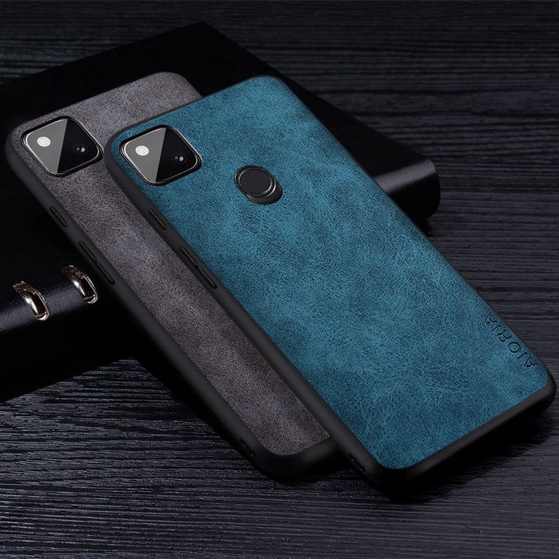 

Cases for Google Pixel 6 5 5A 4A 4 XL Pro 5G Scratch-Resistant Solid Color Cover for Google Pixel 4A Case, Brown